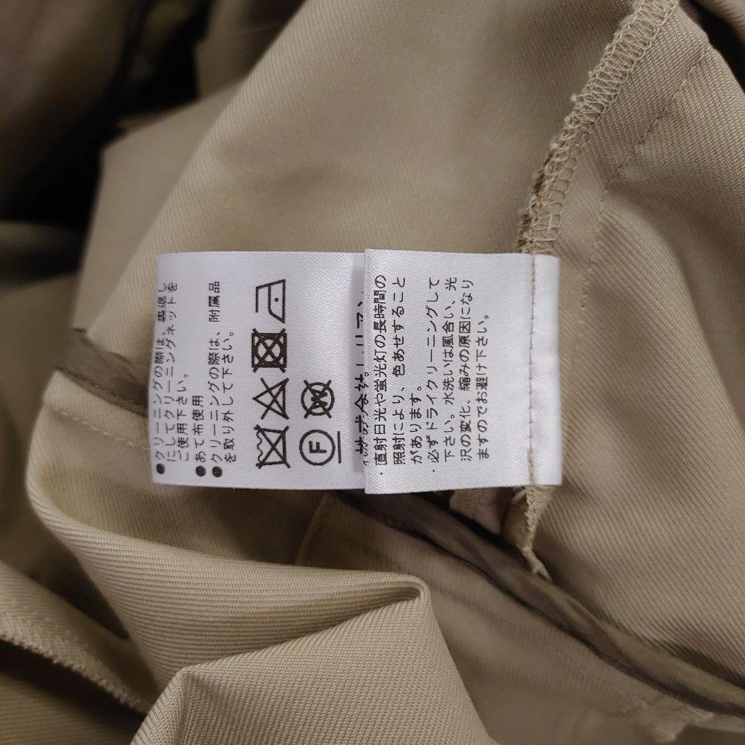 2261新品タグ付きLANVIN en Bleu ベージュロングコートサイズ38