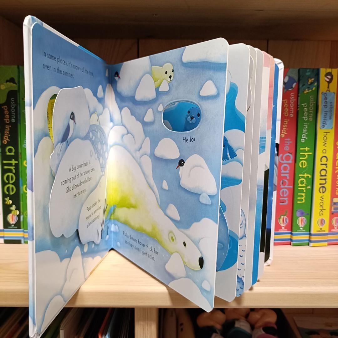 Peep Inside Usborne しかけ絵本　絵本　英語　幼児　英語教育