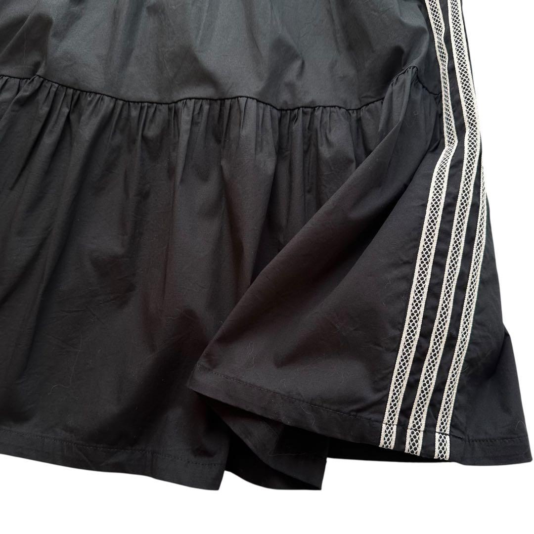 adidas 完売品 / サマーグロースカート リボン ティアード ロング丈