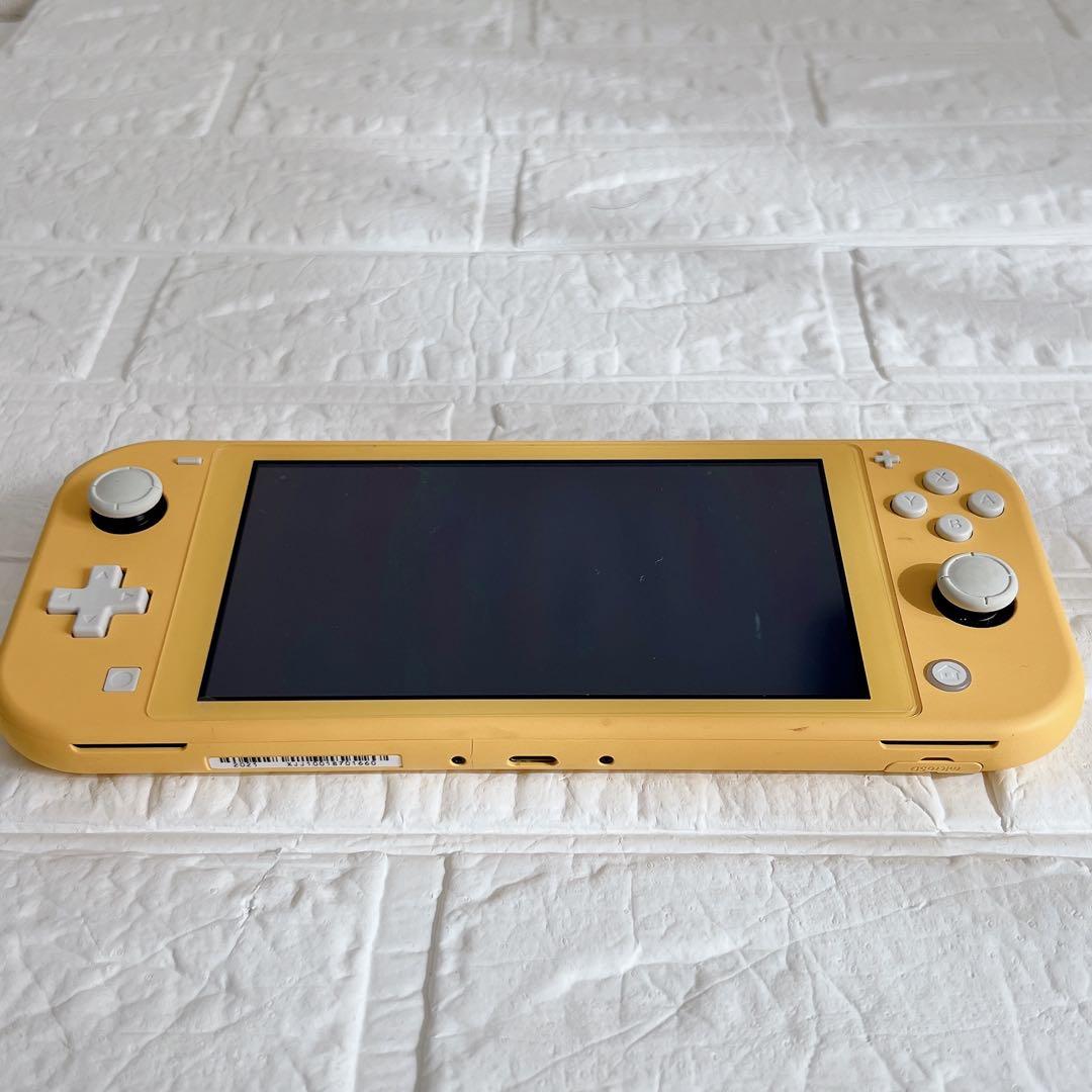 ジャンクNintendo Switch Lite イエロー 本体不動品