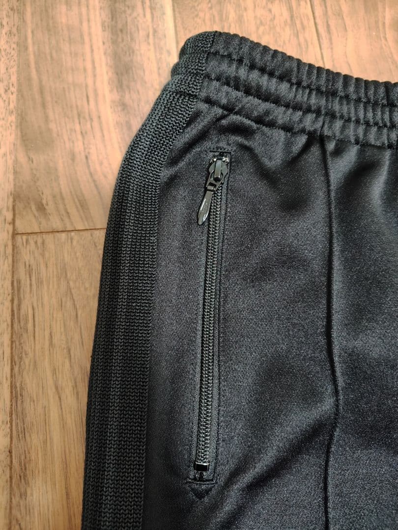 ニードルズ トラックパンツ ナロー S 黒 ブラック