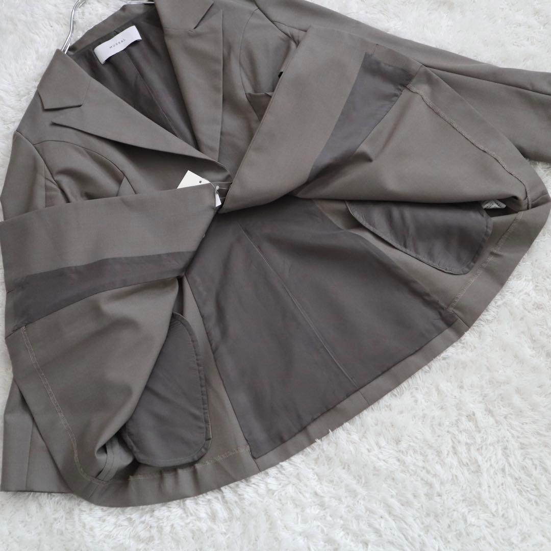 現行・新品タグ★MURRAL Peephole jacket グレー M 春夏