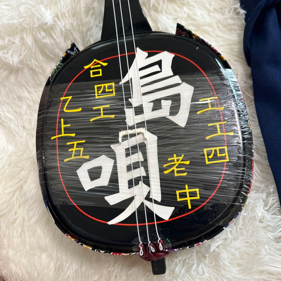 琉球 沖縄三線　島唄　ソフトケース付き　弦楽器　和楽器