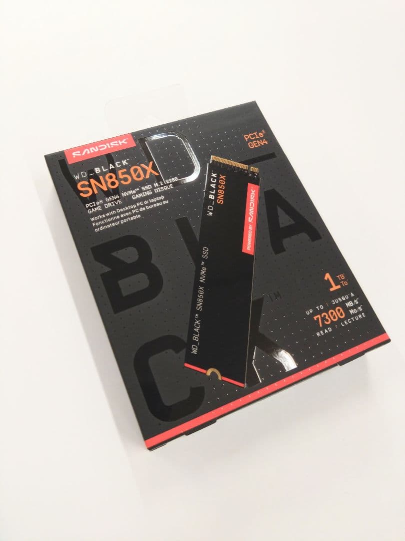 WD_BLACK SN850X 1TB 内蔵型SSD