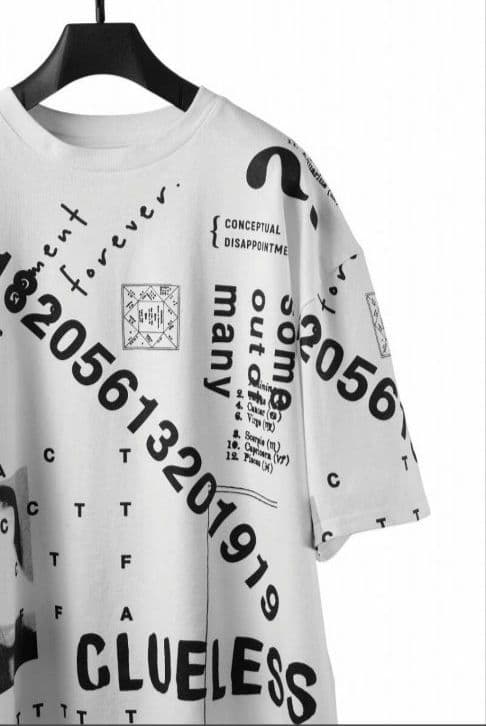 A.F ARTEFACT★オーバーサイズTシャツ/グラフィック/テキスト/総柄