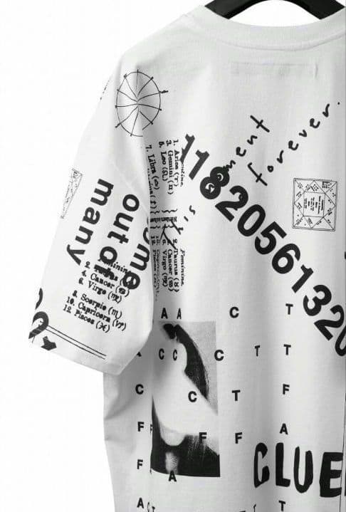 A.F ARTEFACT★オーバーサイズTシャツ/グラフィック/テキスト/総柄
