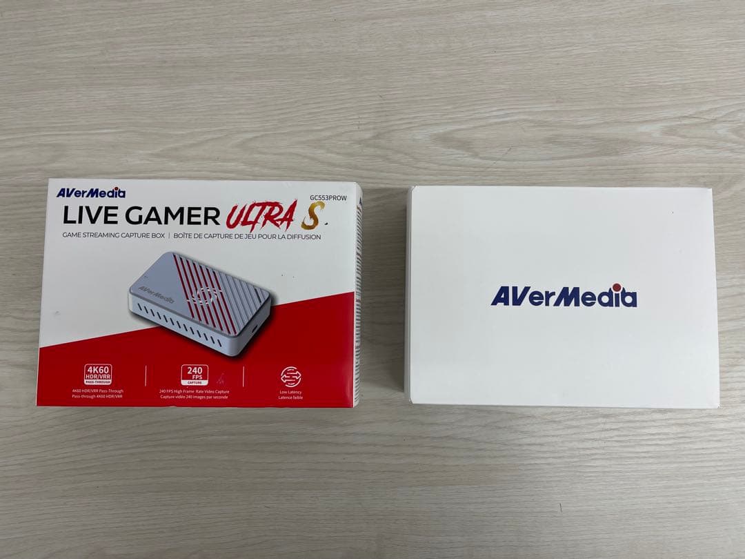ビデオキャプチャー・キャプチャーボード AverMedia LIVE GAMER ULTRA S (GC553PROW)