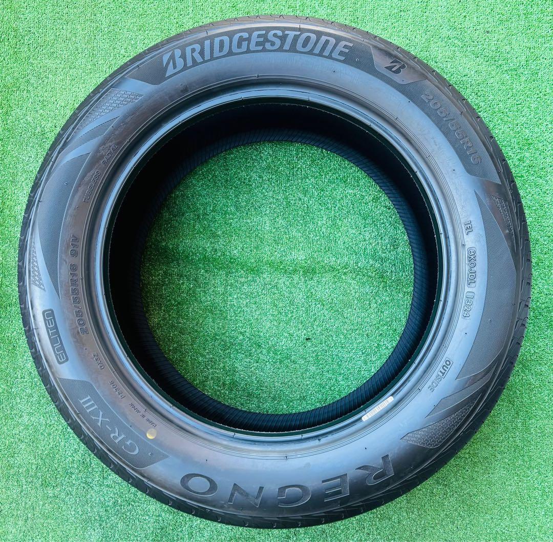 BRIDGESTONE REGNO 205/55R16 2024年製 深山4本