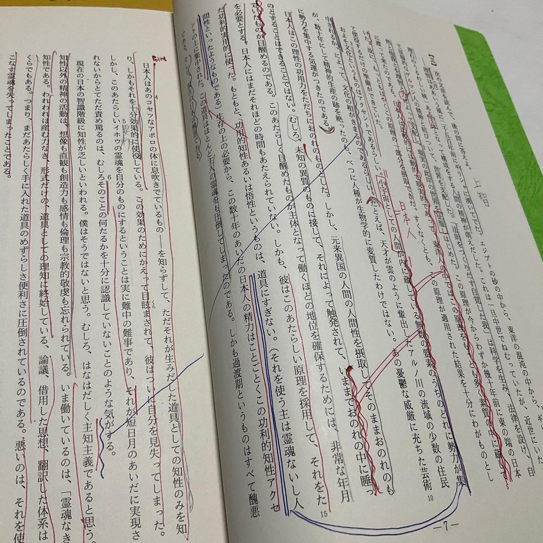 【希少】駿台　1991年度　現代文　早慶クラス