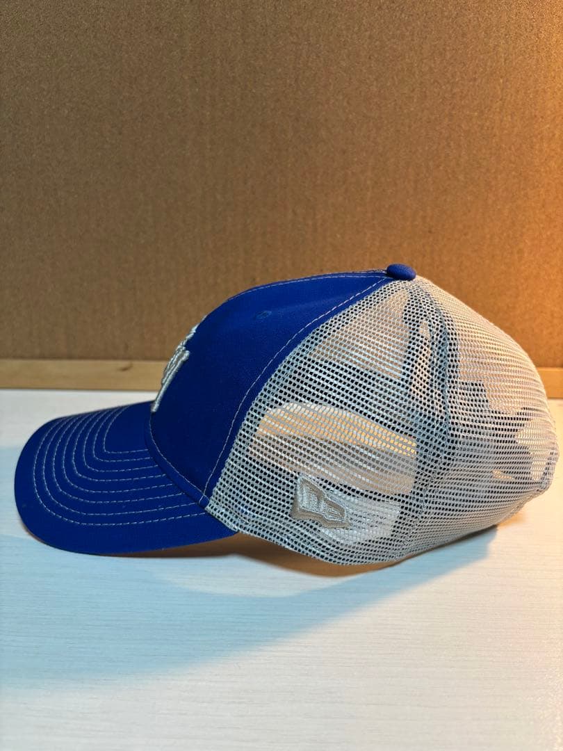 Stussy New era 9twenty Basic trucker ブルー