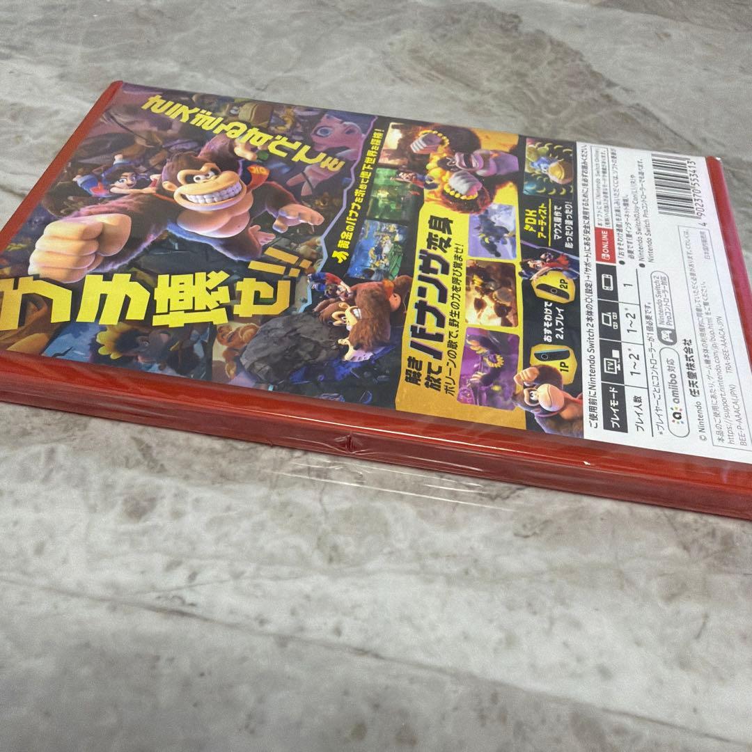 新品未開封 ドンキーコングバナンザ パッケージ版