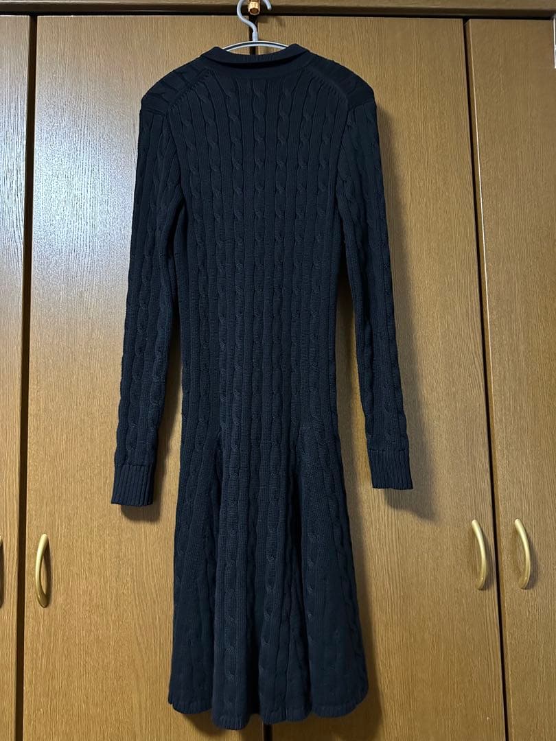 POLO RALPH LAUREN ケーブルニットワンピース