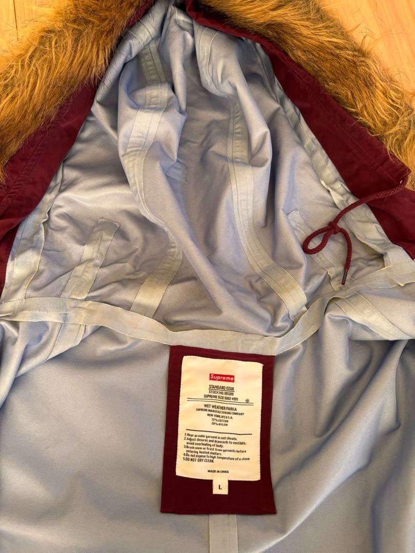 Wet Weather Parka by Supreme Lサイズ　レア