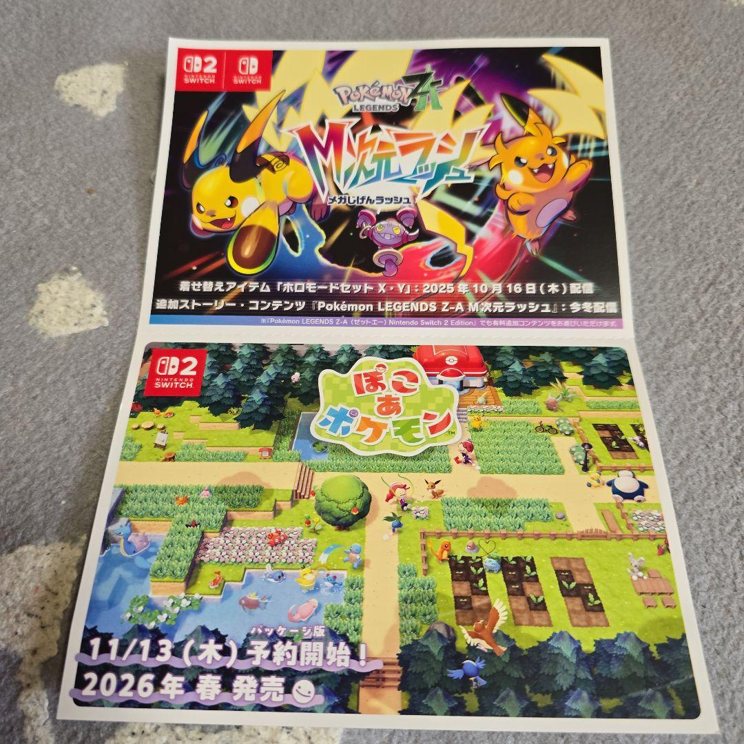 も*！様 Pokémon Legends Z-A: Nintendo Switc