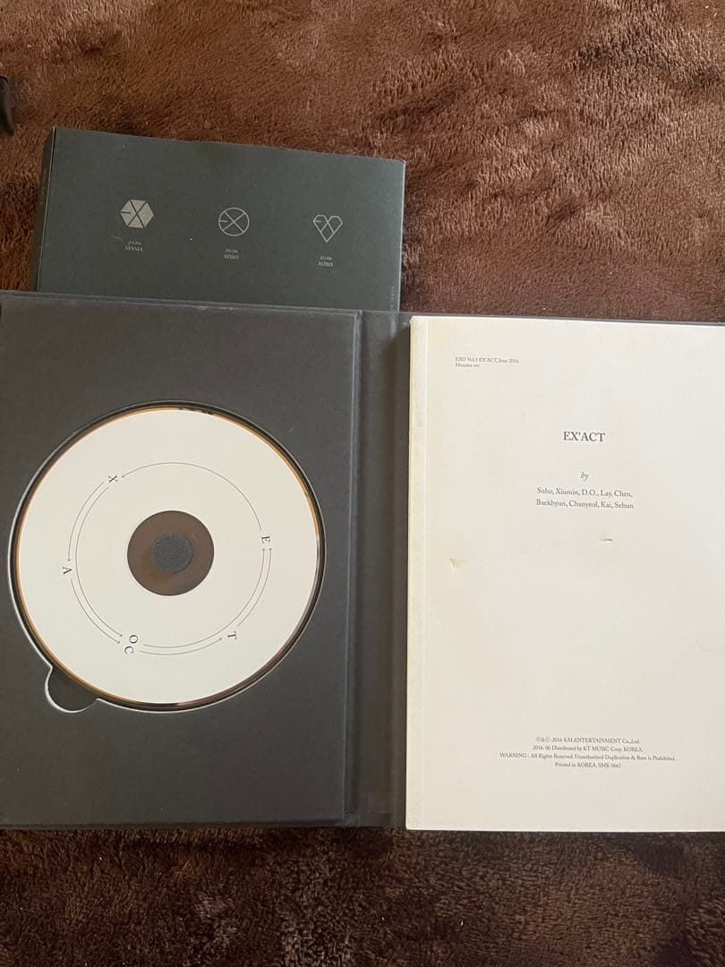 EXO FIRST YEAR 4枚組DVDセット＆CD