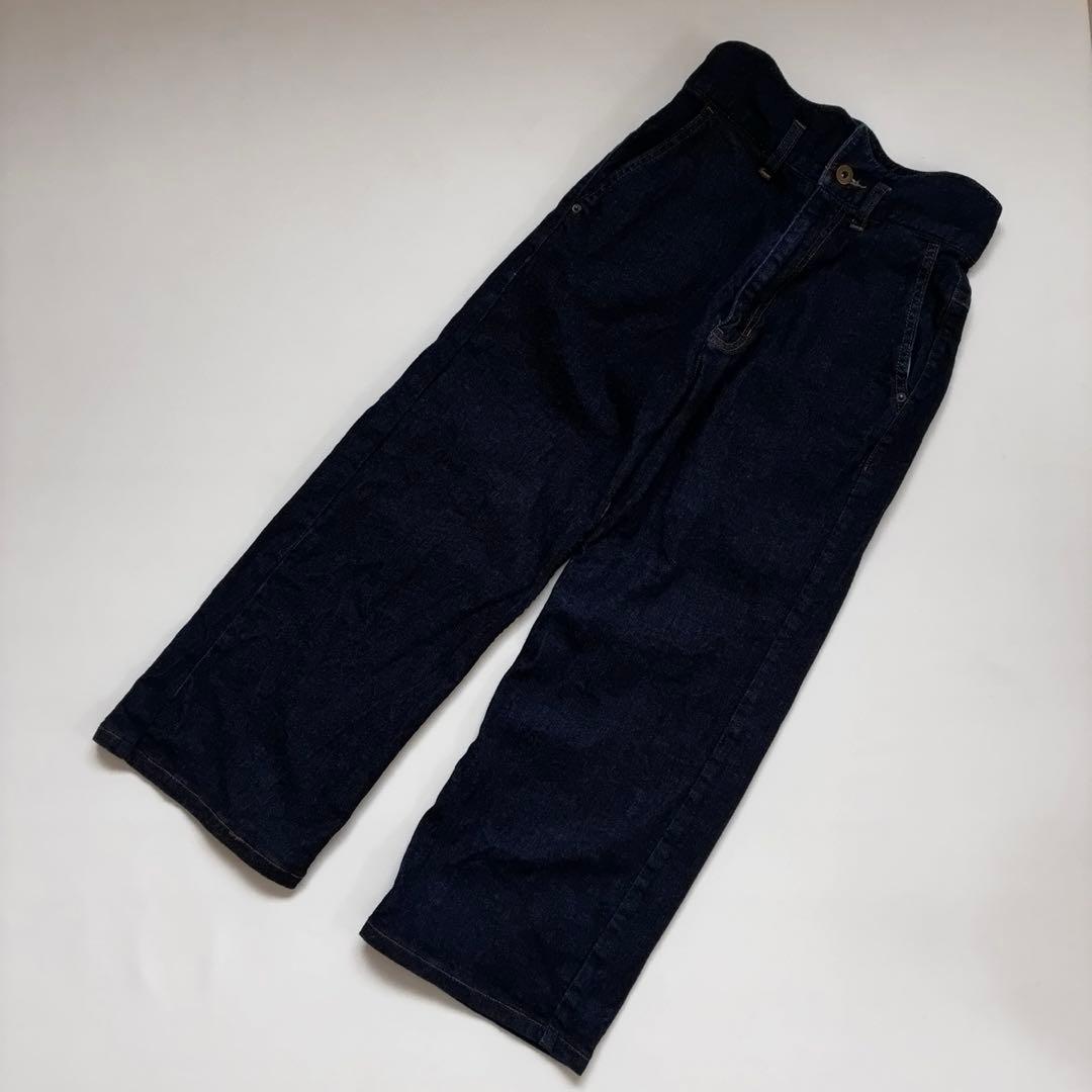 美品✨Eaphi エフィwave design high waist denim