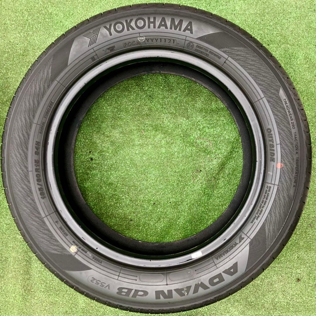 185/60 R15 YOKOHAMA ADVAN DB V552ラジアルタイヤ