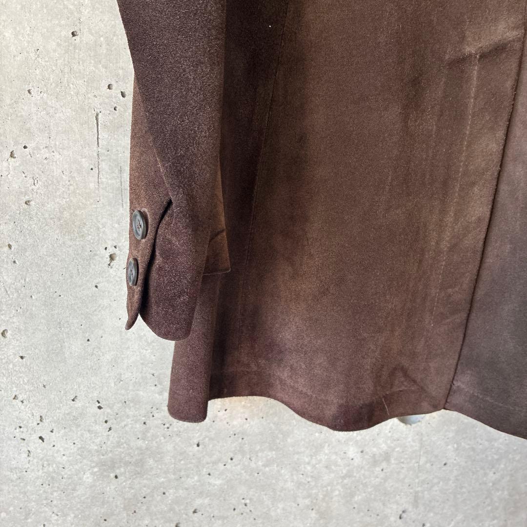 A.P.C. ブラウン スエード テーラードジャケット