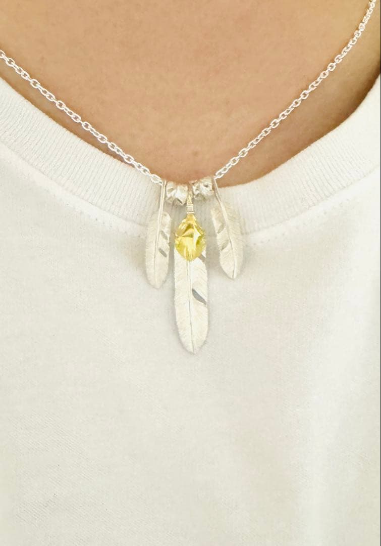 アクセサリー Feather Necklace 3 Wildwood