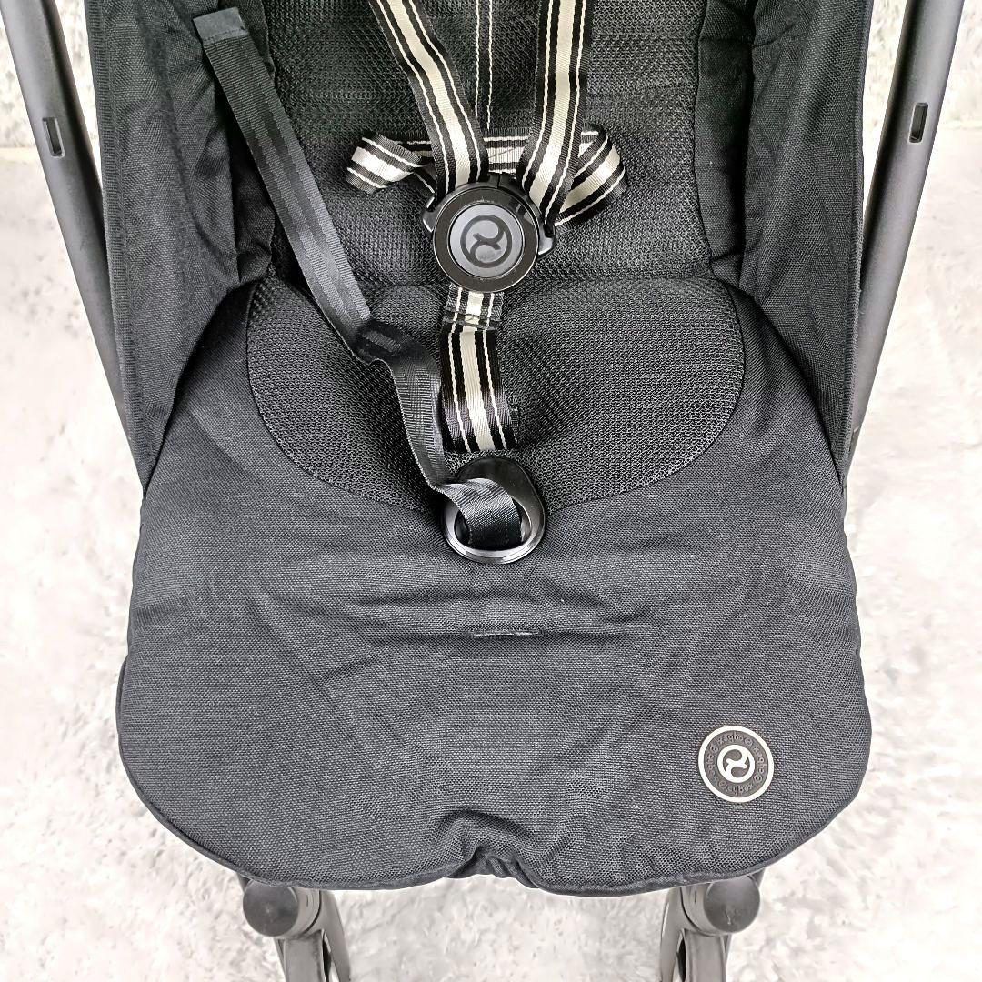 cybex LIBELLE コンパクト折り畳みベビーカー ムーンブラック 23年