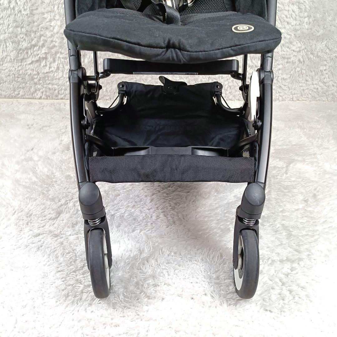 cybex LIBELLE コンパクト折り畳みベビーカー ムーンブラック 23年