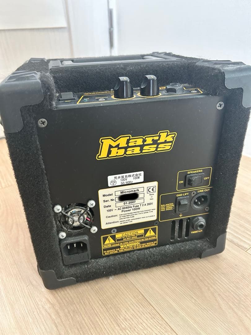 中古・美品 Markbass Micromark