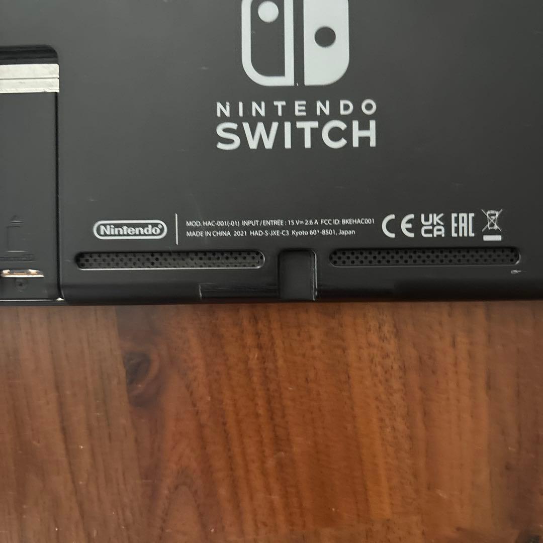 Nintendo Switch 本体 2021 バッテリー強化版 難有り
