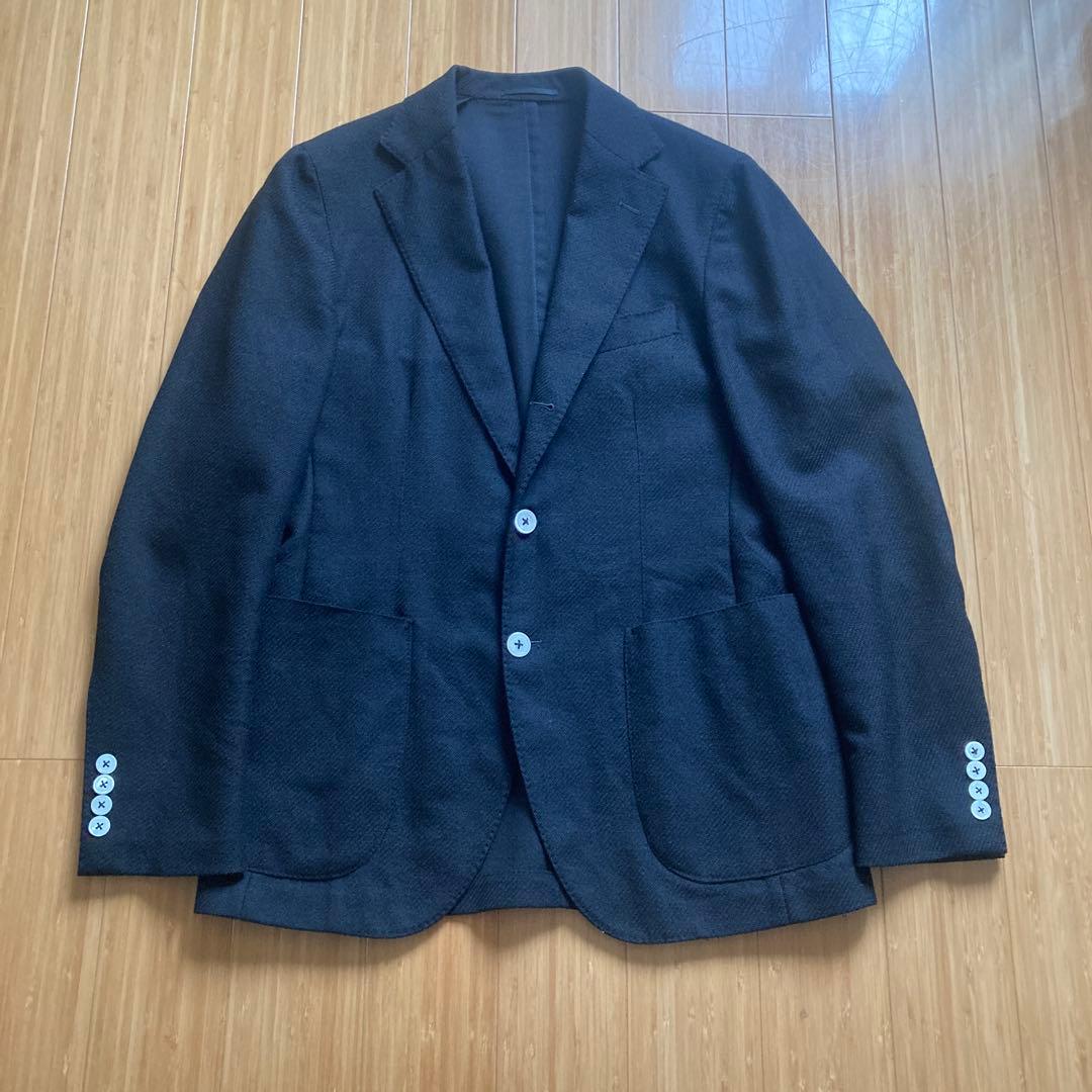【BEAMS F】春夏ジャケット ブラック Size48