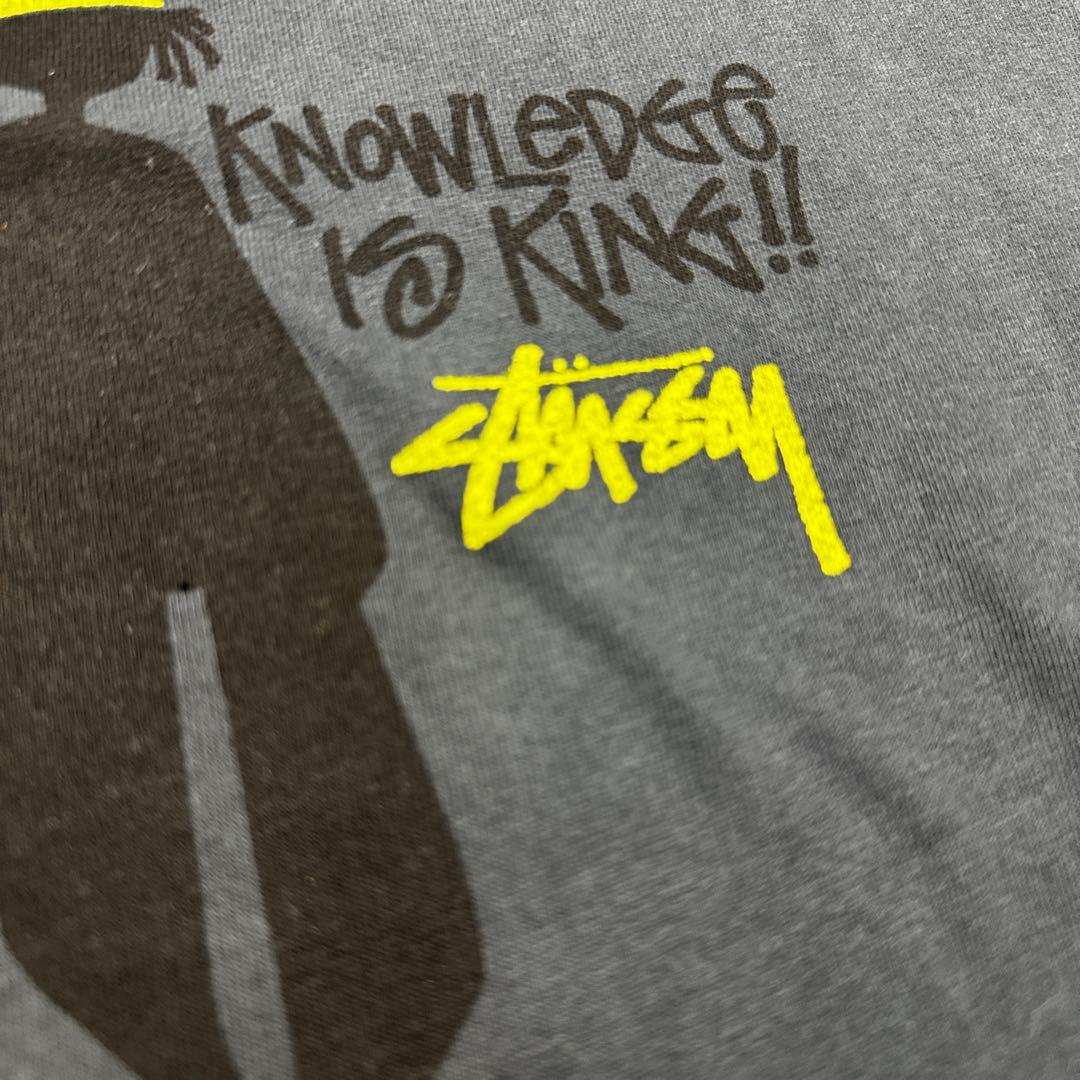 STUSSY KNOWLEDGE IS KING ステューシーTシャツ