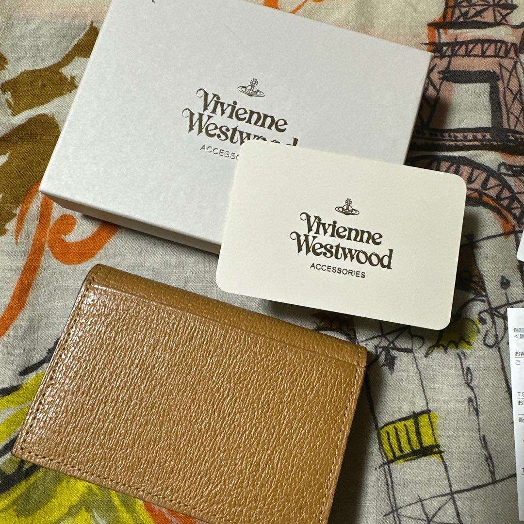 Vivienne Westwood 名刺入れ ベージュ