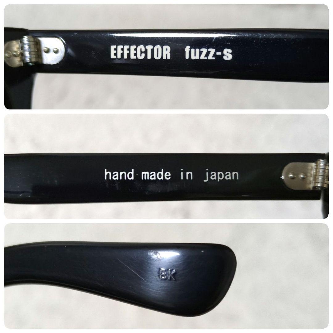 良品 ケース付属 EFFECTOR fuzz-s BK 度なし サングラス