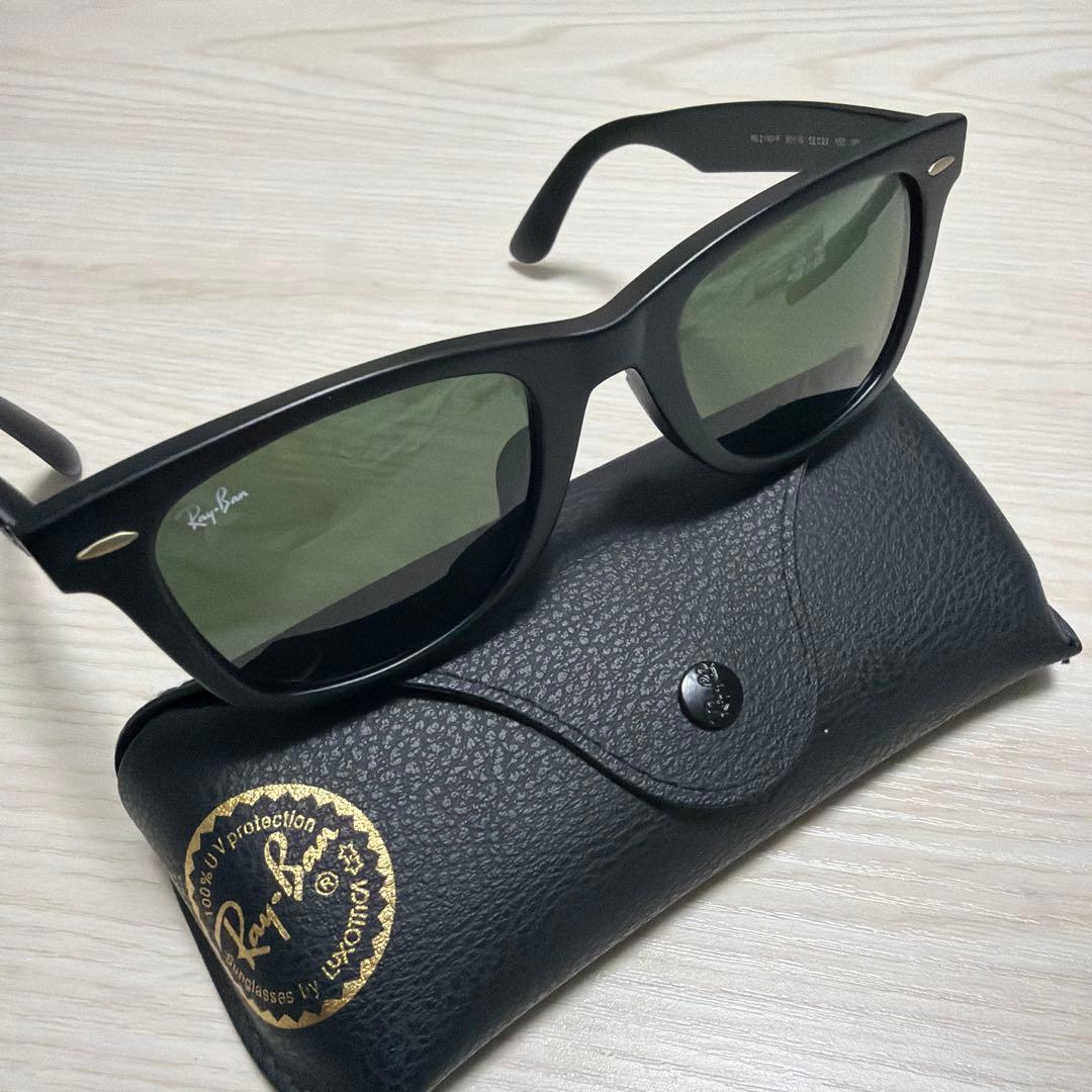 Ray-Ban RB2140-F WAYFARER G15 サングラス ケース付