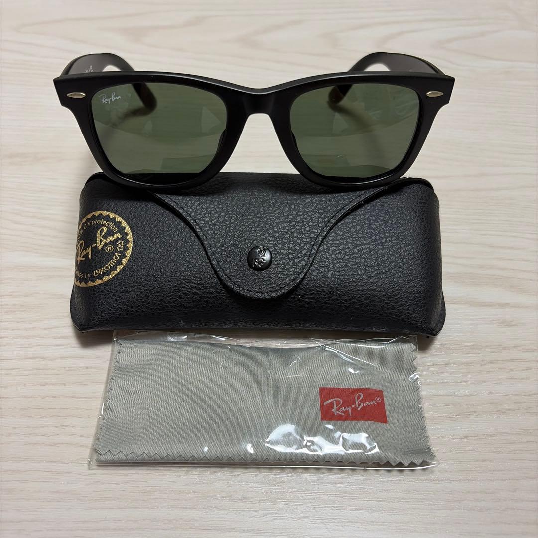 Ray-Ban RB2140-F WAYFARER G15 サングラス ケース付