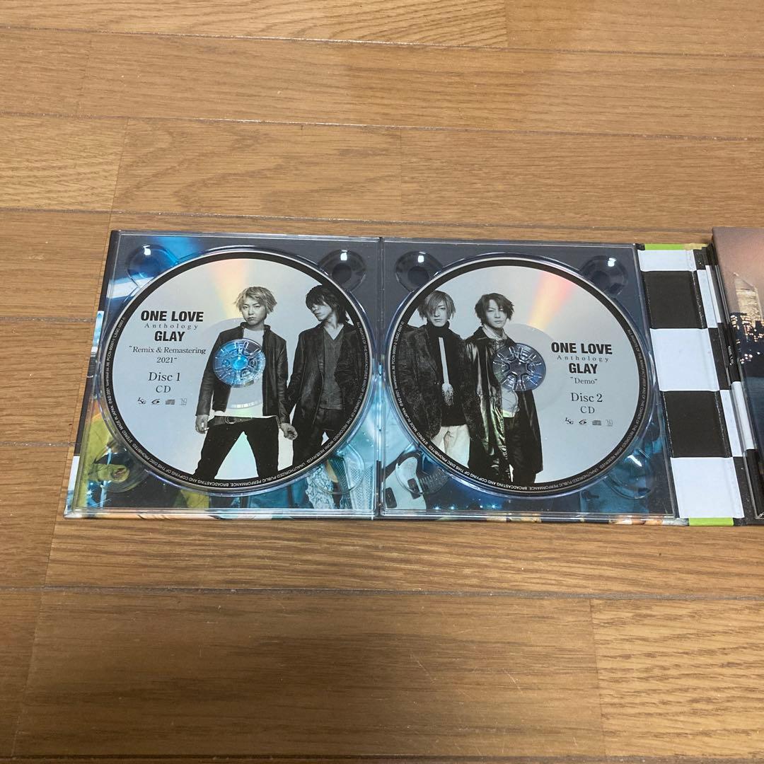 邦楽 GLAY anthology ONE LOVE CD Blu-ray