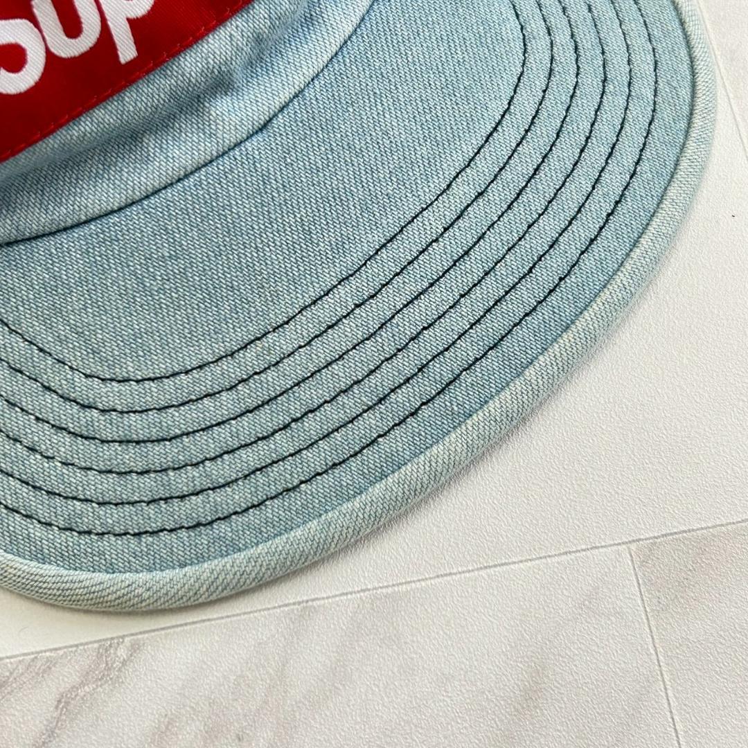 Supreme デニム　キャンプキャップ　美品