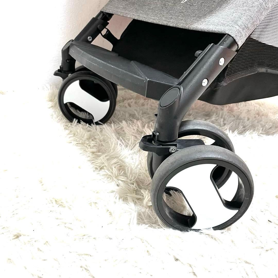 Doogo ペットカート 黒 メッシュカバー付き 小型犬 中型犬