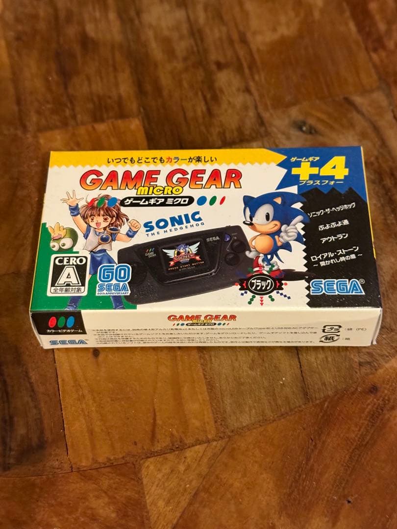 新品未開封GAME GEAR MICRO ブラック
