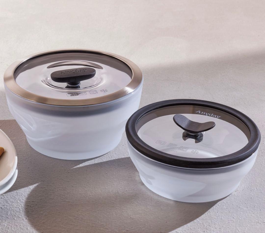 新品 Anyday ブラック 2点セット 14cm 18cm