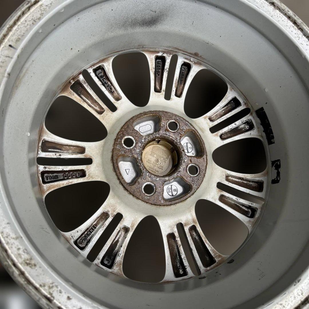 中古アルミ15x5.5 ホンダ純正4本セット