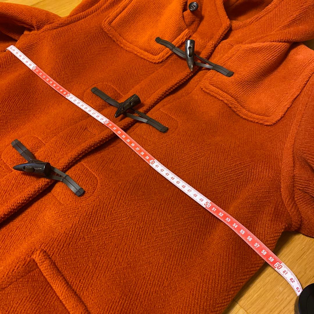 INVERTERE ジョシュアエリス ダッフルコート オレンジ 38 L 美品