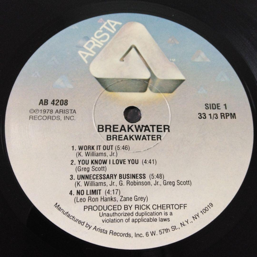 美品 Breakwater レコード LP ファンク ディスコ 70S