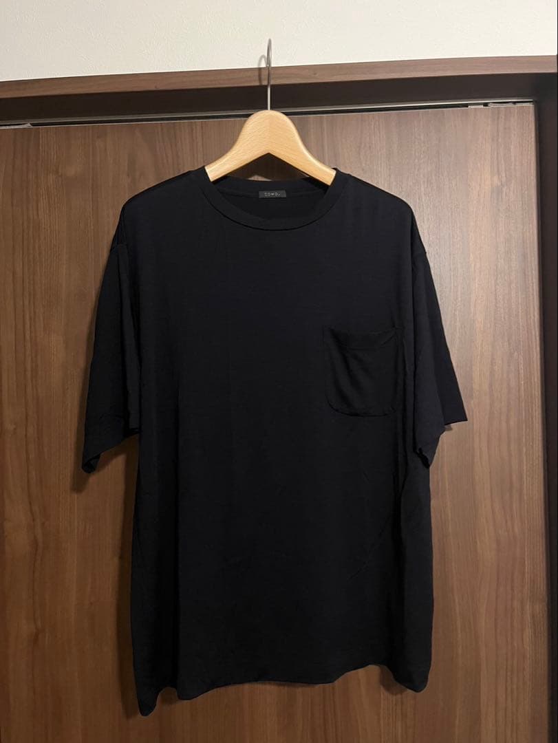 22ss COMOLI コモリ ウール 天竺 Tシャツ チャコール 2