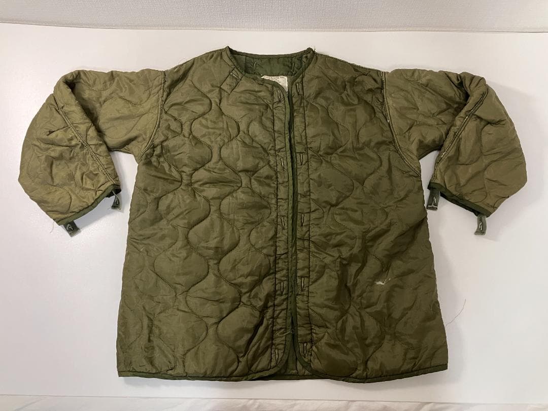 70s US ARMY 米軍実物 M65 フィッシュテールパーカー用ライナー M