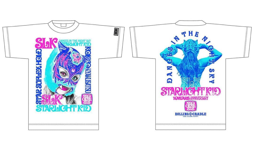 スターライト・キッド　10周年記念Tシャツ　スターダム　 STARDOM