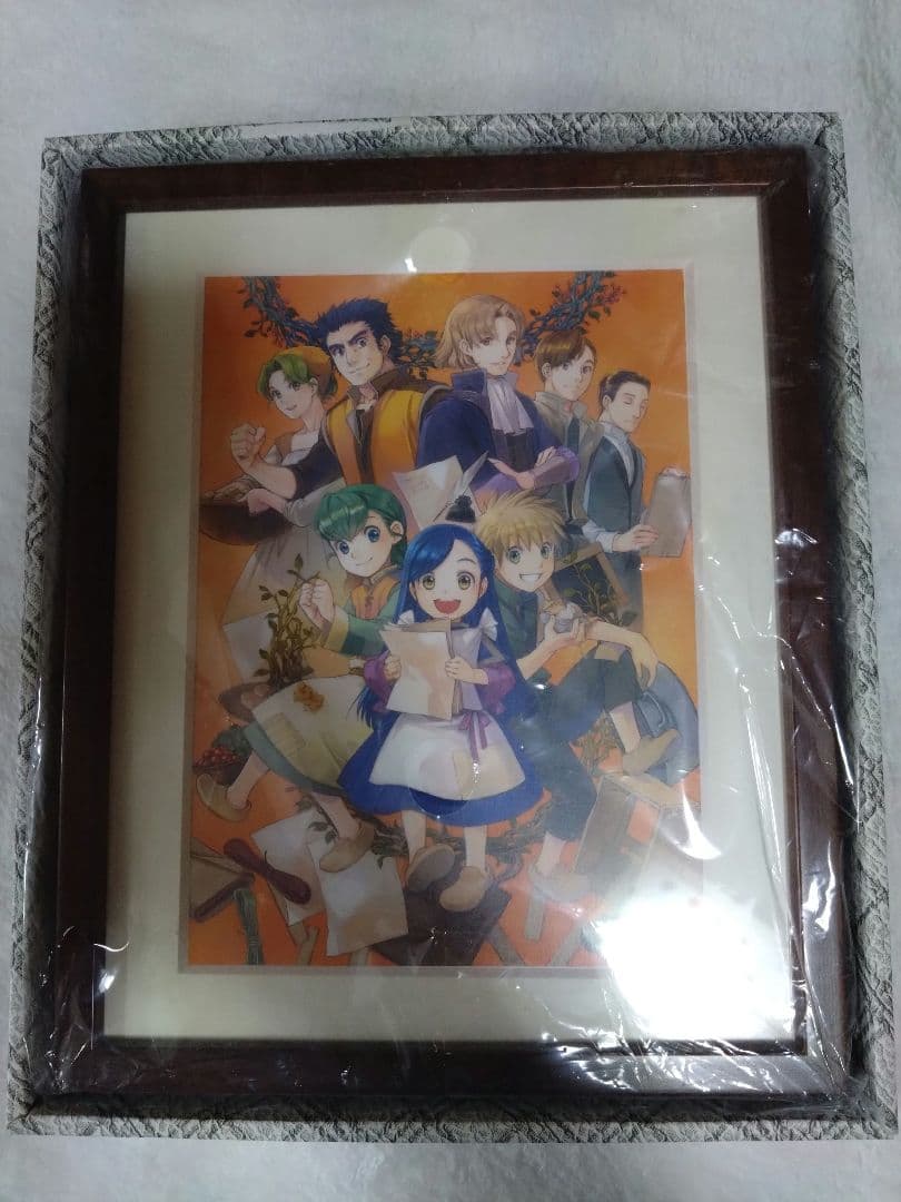 本好きの下剋上　複製原画　額　3枚