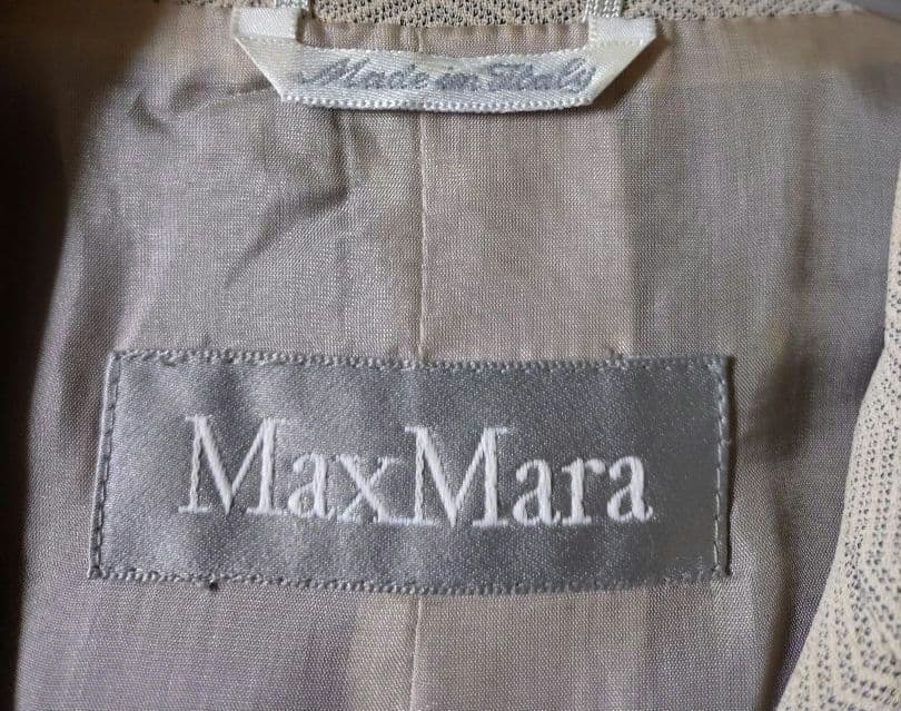 Max Mara マックスマーラ テーラードジャケット 大きいサイズ 42 XL