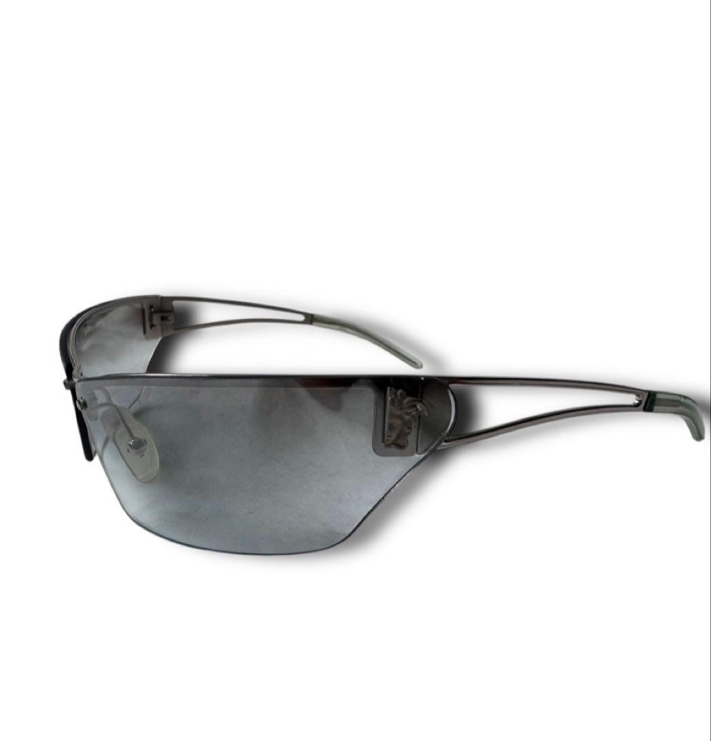 VERSACE design リムレスサングラス