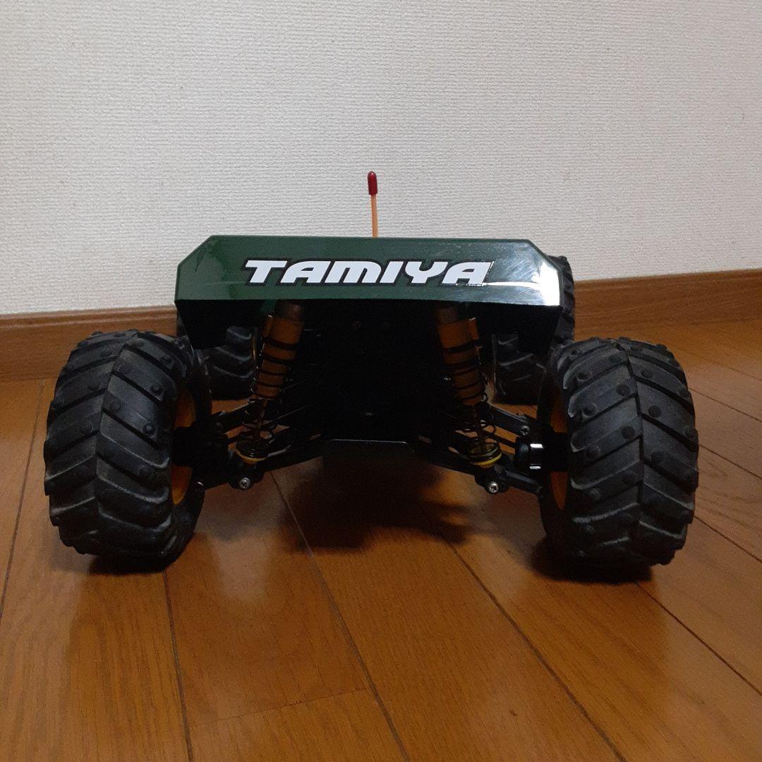 TAMIYA.DF-02. オフロードラジコンカー、メカ付き