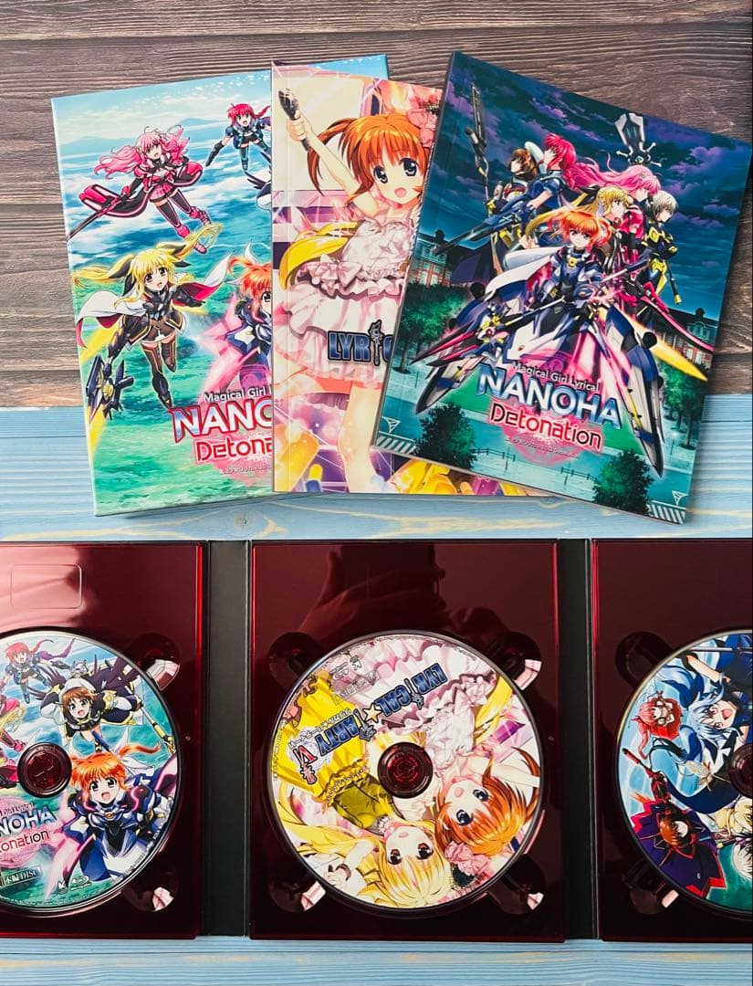 魔法少女リリカルなのは　劇場版DVD Blu-ray4点セット　アニメイト限定版