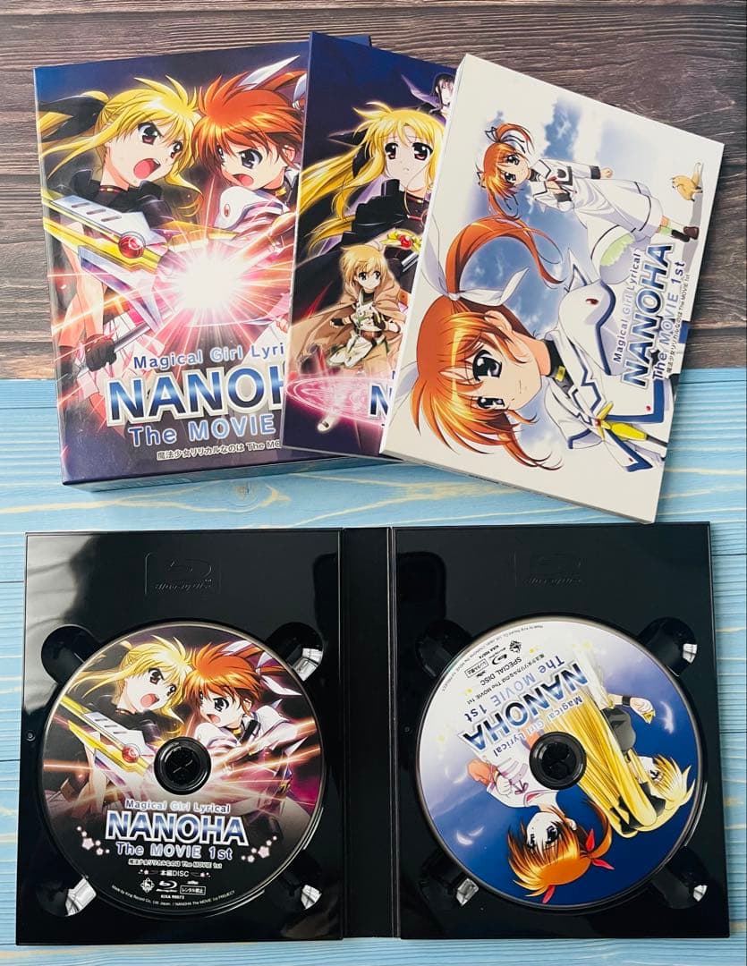 魔法少女リリカルなのは　劇場版DVD Blu-ray4点セット　アニメイト限定版